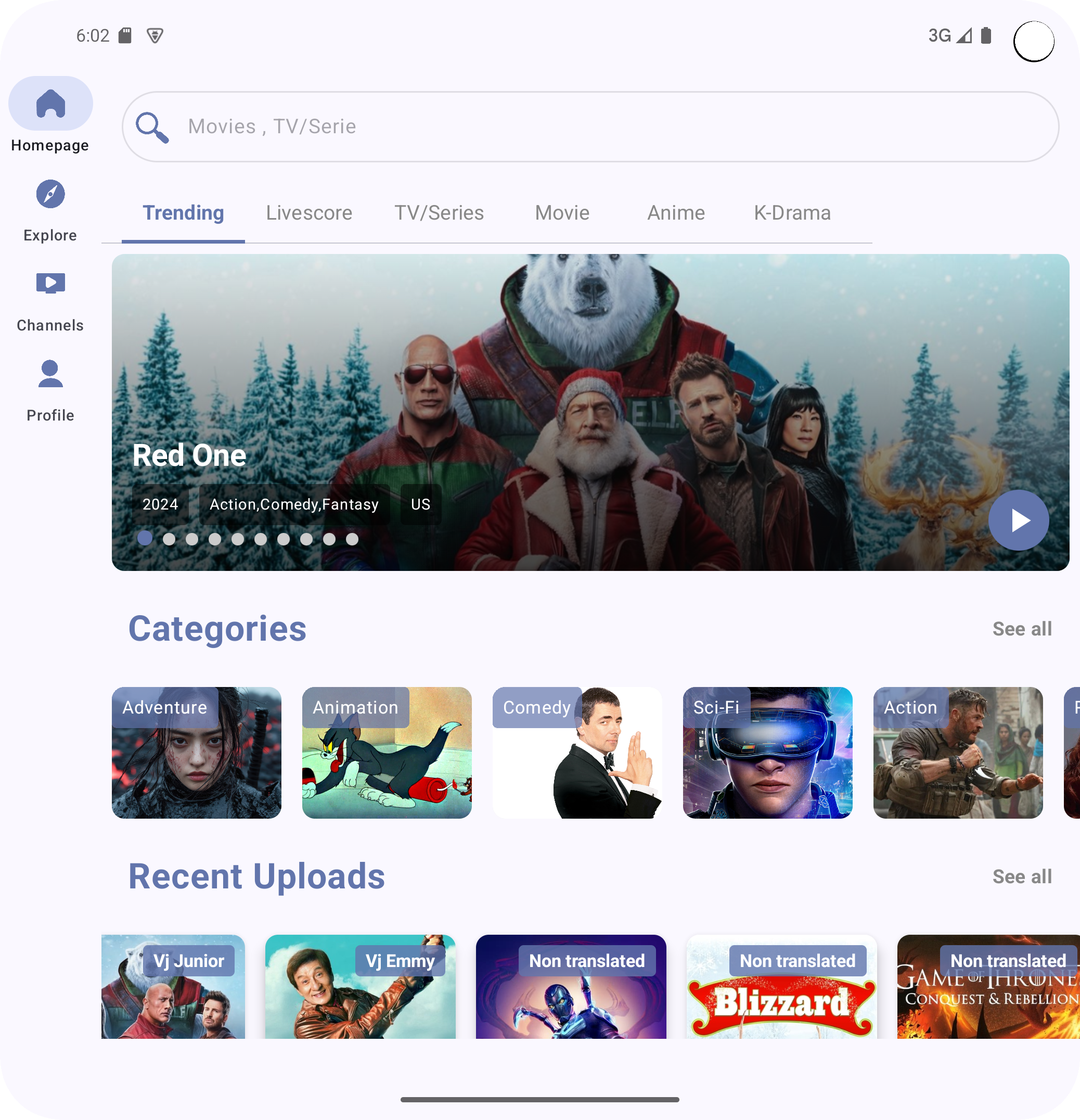 SupaMax TV Home